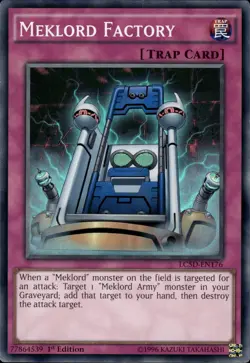 Meklord Factory - Super Rare 1st Edition LC5D-EN176 - LP - YuGiOh - Image 1