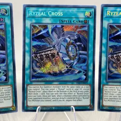 Yugioh Ryzeal Cross Secret Rare 25LP Playset - Image 2