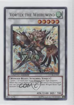 Vortex the Whirlwind YuGiOh Storm of Ragnarok Limited Edition Promo #STOR-ENSP1 - Image 1