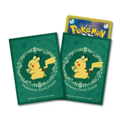 Pokemon Official Card Game Deck Shield Pikachu & Nuts 64 Sleeve Japanese NEW - Image 1