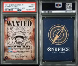 [PSA10] One Piece Card: New Emperor Shanks Luffy - Image 3
