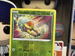Pokemon TCG Rebel Clash - Grubbin #016/192 - Common Reverse Holo Card - Image 2