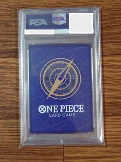 PSA 10 Shanks OP01-120 Comic Parallel Manga Alt Art ONE PIECE Card Japanese Used - Image 2