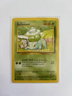 Bulbasaur 44/102 - Non-holo Common - Pokemon Trading Card - Image 1