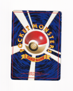 Caterpie No. 010 Base Set Common Japanese Pokemon Card Old Back Heavy Played HP - Image 2