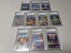 Terastal Festival Eevee Evolution SAR Complete Set Of 10 Pokemon Card Korean - Image 1