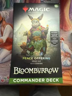 MTG Bloomburrow Peace Offering Commander Deck BRAND NEW SEALED - Image 1
