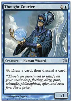 Thought Courier - Light Play MTG 9th Edition - Image 1