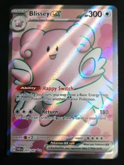 Pokemon TCG Blissey ex 201/167 Twilight Masquerade Full Art NM/M - Image 1