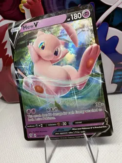 Mew V 069/189 Darkness Ablaze Pokemon Ultra Rare Near Mint - Image 3