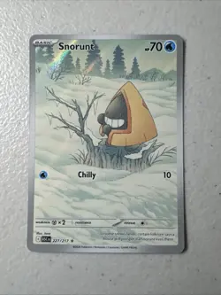 Snorunt 227/217 Illustration Rare Ascended Heroes Pokemon English NM - Image 1