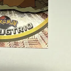 Black Logo topps Pokemon TV Animation Edition Series 1 Holo Foil #51 Dugtrio NM - Image 5