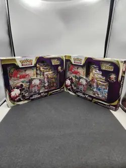 Lot Of 2 Pokemon TCG Hisuian Zoroark VSTAR Premium Collection Box Sealed - Image 1