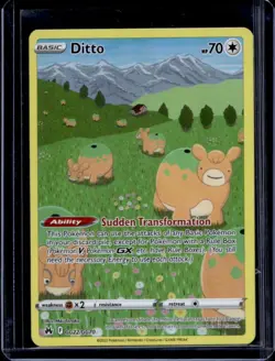 2023 Pokemon SWSH Crown Zenith Ditto Galarian Gallery #GG22/GG70 - Image 1