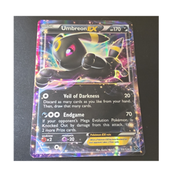 Pokemon TCG Umbreon EX Ultra Rare Holo Fates Collide 55/124 2016 170 HP - Image 1
