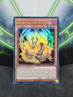 Yugioh Tenpai Dragon Genroku INFO-EN019 Ultra Rare 1st Edition NM - Image 1