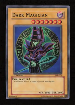 Dark Magician SYE-001 Starter Deck: Yugi Evolution Yu-Gi-Oh 1st Edition LP - Image 1