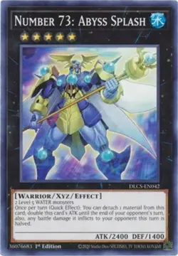 Number 73: Abyss Splash - DLCS-EN042 - Common - 1st Edition - Lightly Played - D - Image 1