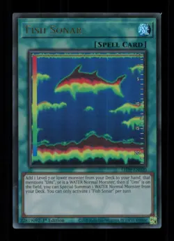FISH SONAR LED9-EN020 LEGENDARY DUELISTS: DUELS FROM THE DEEP YU-GI-OH LP - Image 1