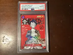 One Piece Monkey D. Luffy Magazine Vol. 20 PSA 10 Gem Mint Japanese - Image 1