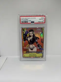 2026 ONE PIECE STARTER DECK ST29-EGGHEAD ALTERNATE ART #009 NICO ROBIN PSA 10 - Image 3