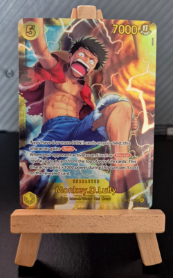 One Piece CCG Monkey D. Luffy OP15-119 SEC - English - PACK FRESH NM - Image 1