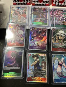 One Piece SR Lot Of 26 All NM Never Played - Image 5