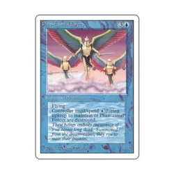 WOTC MtG Unlimited Phantasmal Forces (C) VG - Image 1