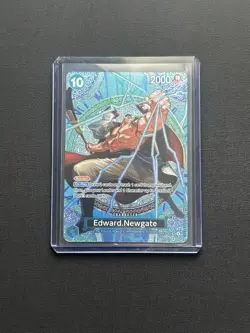 ONE PIECE OP-15 Adventure on KAMI's Island OP13-042 SP Edward Newgate Pack MINT - Image 1