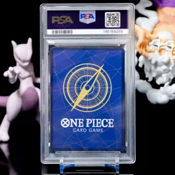 One Piece Monkey D. Luffy ST10-006 Treasure Booster Set Promo PSA 10 - Image 2