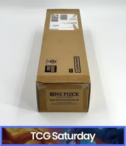 2025 ONE PIECE TCG ENGLISH 2ND ANNIVERSARY SET SEALED - Image 1