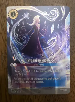 Disney Lorcana ENCHANTED Into The Unknown Reign of Jafar 213/204 - Image 1