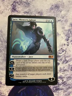 Magic the Gathering Jace, Memory Adept Core Set 2012 Regular Card LP - Image 1