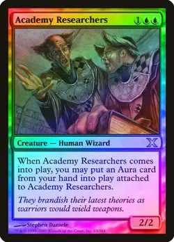 Academy Researchers FOIL 10th Edition PLD Blue Uncommon MAGIC CARD ABUGames - Image 1