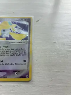Pokemon TCG Jirachi Holo Rare Card 8/101 Vintage 2004 EX Hidden Legends - Image 3