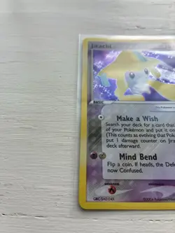 Pokemon TCG Jirachi Holo Rare Card 8/101 Vintage 2004 EX Hidden Legends - Image 4
