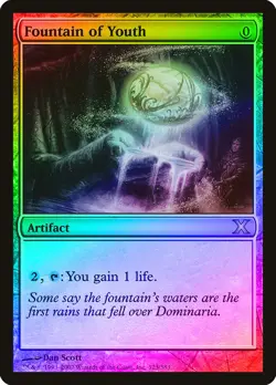Fountain of Youth FOIL 10th Edition NM Artifact Uncommon MAGIC CARD ABUGames - Image 1