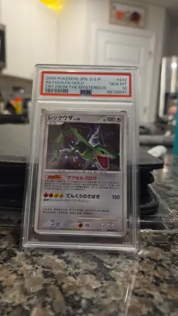 Pokemon Rayquaza #442 Cry From Mysterious DP5 Holo Card Japanese Edition - Image 1