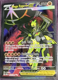 Pokemon Mega Zygarde EX Full Art Holo 104/088 Mega 310 HP English Card - Image 4