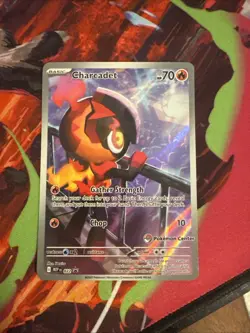 Pokemon TCG Charcadet Phantasmal Flames Pokemon Center Stamped Promo NM Card - Image 3