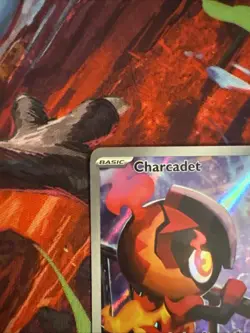 Pokemon TCG Charcadet Phantasmal Flames Pokemon Center Stamped Promo NM Card - Image 5
