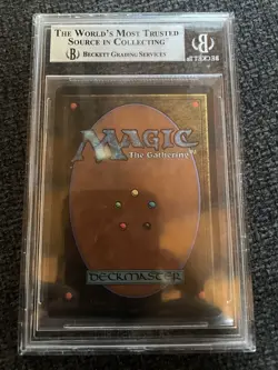 Magic: The Gathering Beta Blue Elemental Blast BGS 9 Graded Interrupt Card 1993 - Image 2