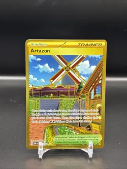 Pokemon TCG Artazon Hyper Rare Holo Card 229/197 Sv03: Obsidian Flames - Image 1
