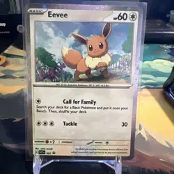 Eevee 043 Sv: Scarlet & Violet Promo Cards Holo - Image 1