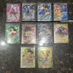 Promo Stamped Foil Lot of 10 Dragon Ball Super Card Game | LP - Image 1