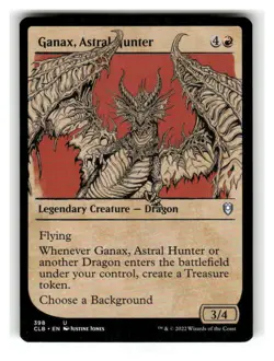 Ganax, Astral Hunter (Showcase) 398 Battle for Baldur's Gate MTG NM - Image 1