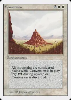 Conversion Unlimited NM White Uncommon MAGIC THE GATHERING MTG CARD ABUGames - Image 1