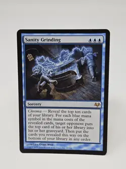 MtG Sanity Grinding 29/180 Eventide Regular Rare - Image 1