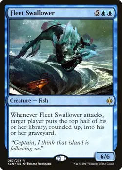 Fleet Swallower Rare Ixalan Magic: The Gathering Near Mint - Image 1