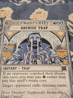 Archive Trap - Outlaws of Thunder Junction: Breaking News Magic MTG - Image 2